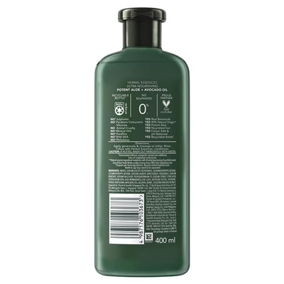 Herbal Essences Bio Renew Potent Aloe + Avocado Oil Shampoo 400ml - Nourish Your Hair Naturally