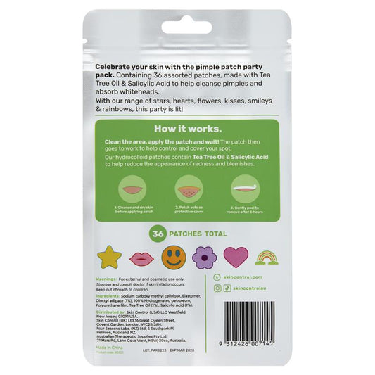 Skin Control Pimple Patch Party Pack - 36 Patches – view 2