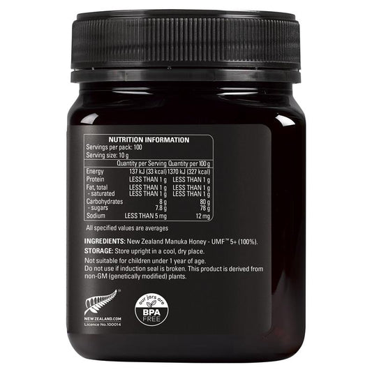 Comvita UMF 5+ Manuka Honey 1kg – Authentic New Zealand – view 2
