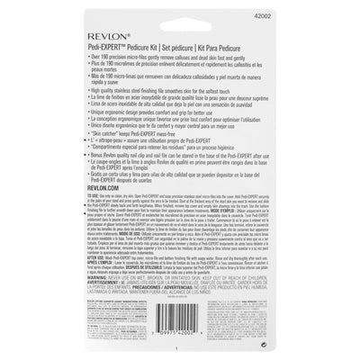 Revlon Pedi Expert Stainless Steel Pedicure Smoother Kit - 3 Pack