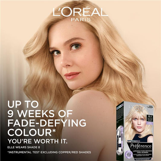 L'Oreal Paris Preference 10.1 Helsinki - Luxurious Permanent Hair Colour – view 2 - Auzzistore