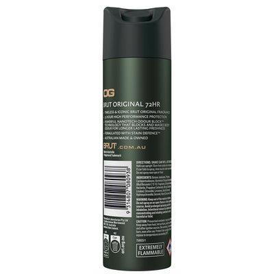Brut Original 72 Hr Long-Lasting Antiperspirant Deodorant for Men, 130g