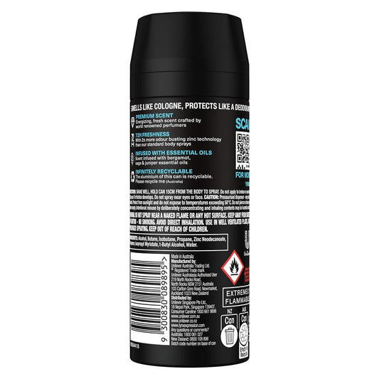 LYNX Aqua Bergamot Premium Deodorant Body Spray 150ml – view 2