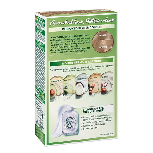 Garnier Nutrisse Pearly Blondes 8.13 Medium Ash Beige Blonde - Permanent Hair Colour - Auzzi Store