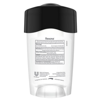 Rexona Men Clinical Antiperspirant Clean Scent 45ml 96-Hour Protection
