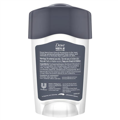 Dove Men+Care 96-Hour Clinical Antiperspirant Cream 45ml