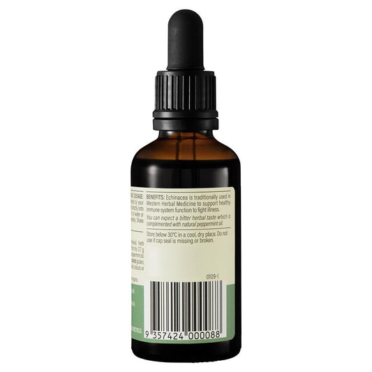 Wanderlust Echinacea Liquid Extract 50ml – Immune Support with Peppermint – view 2 - Auzzistore