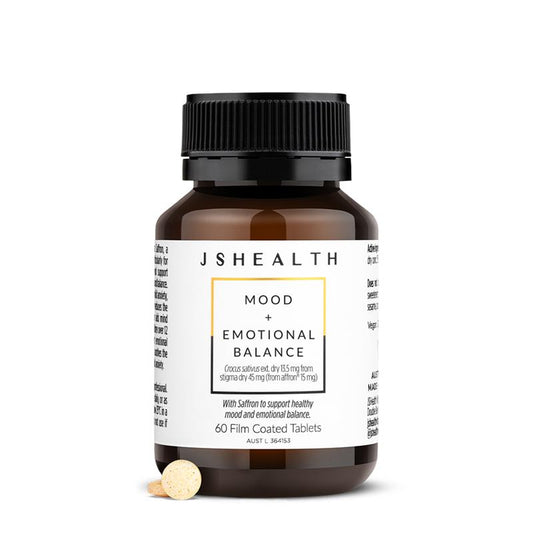 JSHEALTH Mood Balance with Saffron – 60 Tablets – view 2 - Auzzistore
