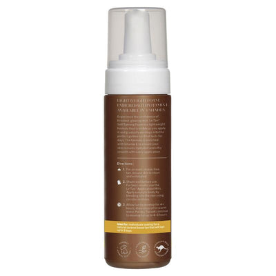 Le Tan Classic Tan Self Tanning Foam Light Medium - 180ml for a Subtle Glow