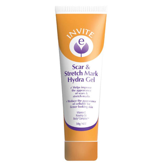 Invite E Scar & Stretch Mark Gel 50g - Advanced Skin Care Solution