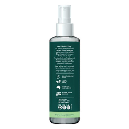 Akin Lime & Orange Natural Deodorant Spray 150ml