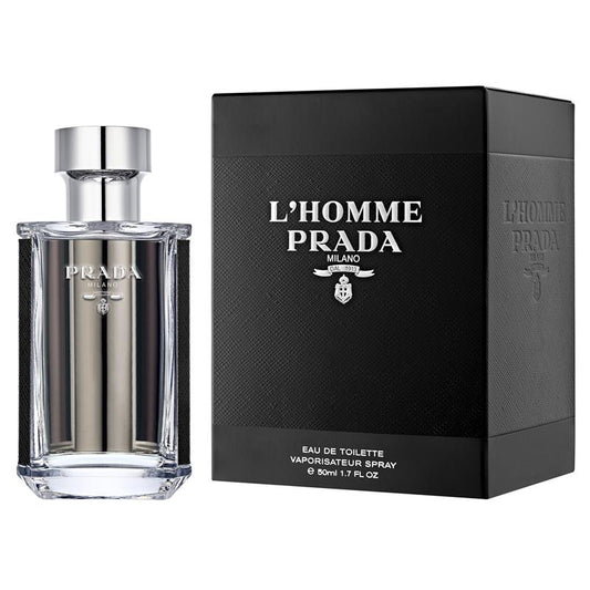 Prada Lhomme Eau de Toilette - 50ml Elegant Fragrance - Auzzi Store