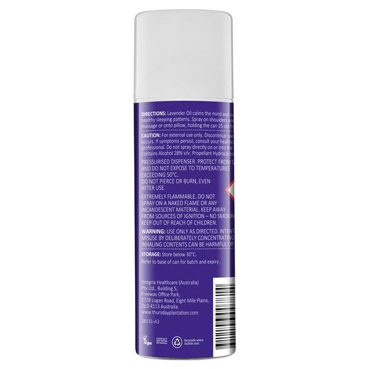 Thursday Plantation Lavender Spray 140g - Natural Sleep Aid & Relaxation-Auzzi Store