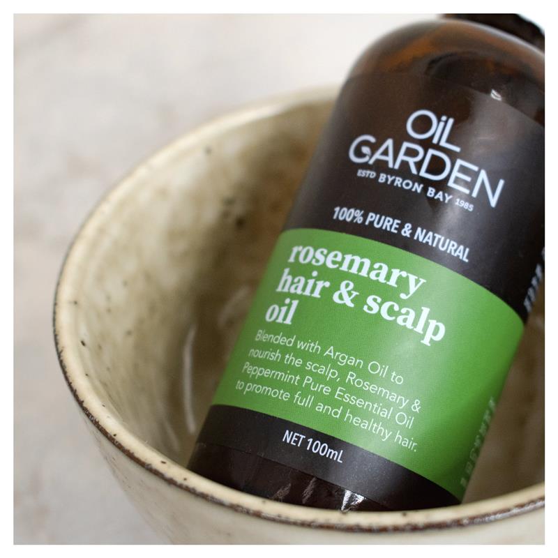 Oil Garden Rosemary Hair & Scalp Oil - 100ml for Healthy Scalp