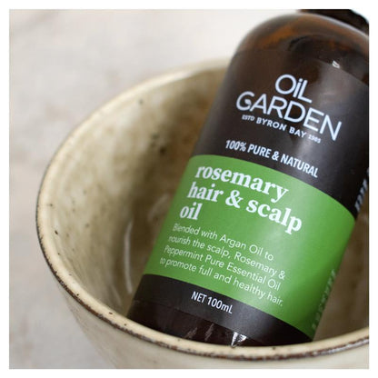 Oil Garden Rosemary Hair & Scalp Oil - 100ml for Healthy Scalp