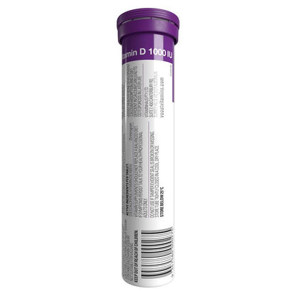 Voost Vitamin D Effervescent Tablets – 20 Berry, Bone & Immune Support