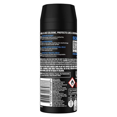 LYNX Blue Lavender Premium Deodorant Body Spray 150ml