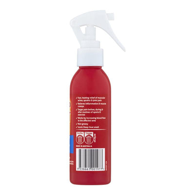 Deep Heat Original Pain Relief Spray 100ml - Fast & Targeted Relief