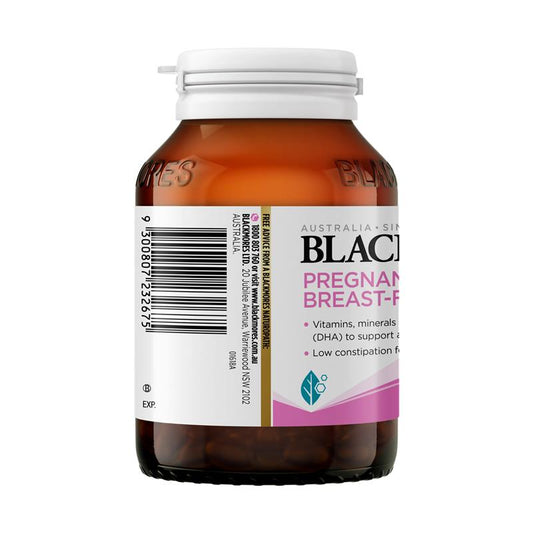 Blackmores Gold Pregnancy & Breastfeeding Multivitamin with DHA, 60 Capsules – view 2