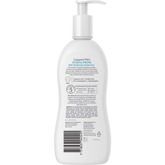 Cetaphil Pro Eczema Prone Skin Restoring Moisturiser - 295ml for Sensitive Skin-Auzzi Store