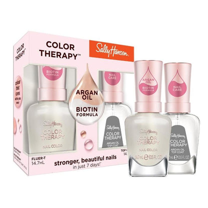 Sally Hansen Color Therapy Nail Polish Duo Pack Fluer-T