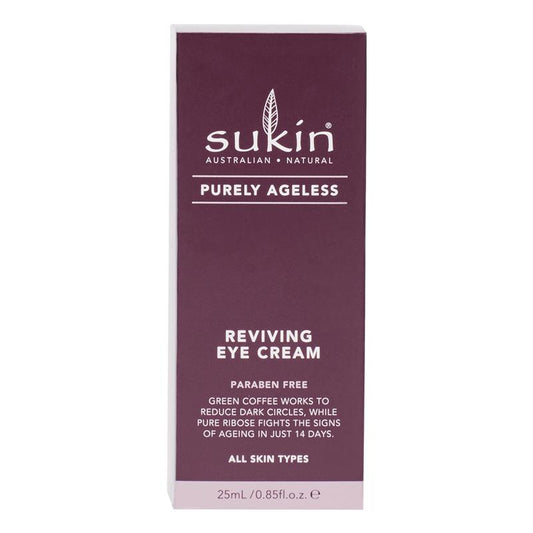 Sukin Purely Ageless Reviving Eye Cream 25ml - Natural Eye Care - Auzzi Store