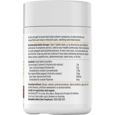 Nutra-Life Ultra Curcumin Turmeric 55000+ 50 Tablets - Powerful Anti-Inflammatory