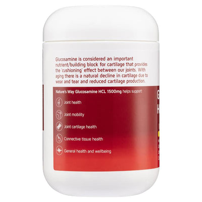 Nature's Way Glucosamine 1500mg Joint Health Support, 200 Tablets