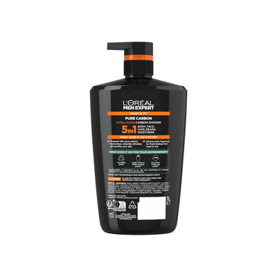 L'Oréal Paris Men Expert Pure Carbon 1L 5-in-1 Shower Gel