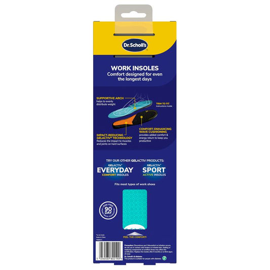 Scholl Gel Activ Insole Work & Boot - Large – view 2 - Auzzistore