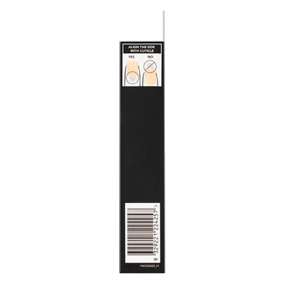 Glam By Manicare Glam Ready Pre-Glued Nails - La Petite French - 30 Pieces