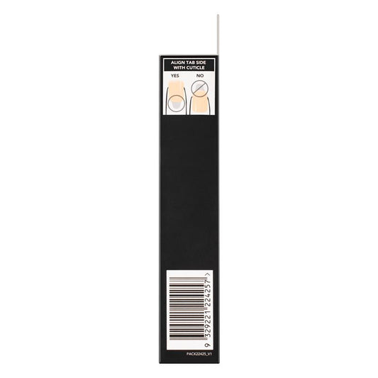 Glam By Manicare Glam Ready Pre-Glued Nails - La Petite French - 30 Pieces – view 2