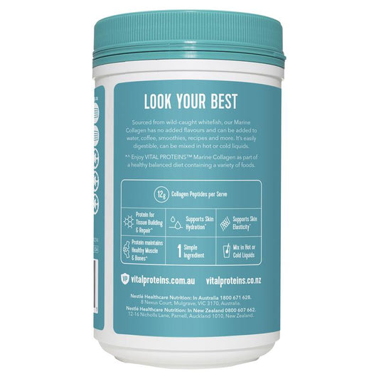 Vital Proteins Marine Collagen Unflavoured 221g - Natural Support for Skin and Joints – view 2