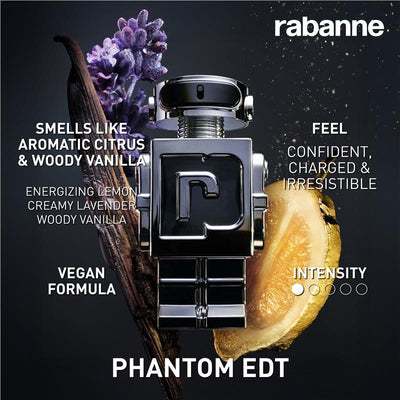 Paco Rabanne Phantom Eau de Toilette 100ml - Ignite Your Rebel Spirit