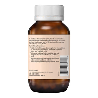 Fusion Kidney Tonic 120 Tablets - Herbal Support for Kidney Health