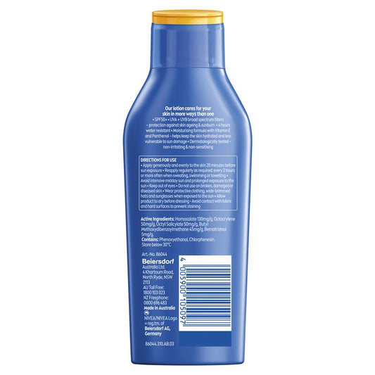 NIVEA Sun Protect & Moisture SPF50+ Sunscreen Lotion 400ml - Maximum Sun Defense-Auzzi Store