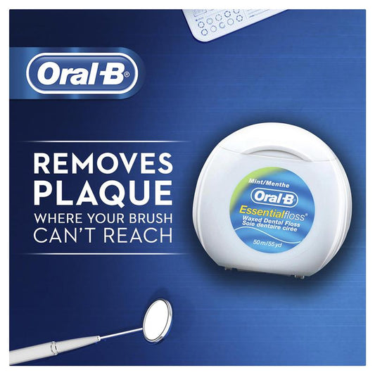 Oral-B Essential Floss - 2x50m for Comprehensive Dental Care-Auzzi Store