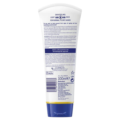 NIVEA Q10 3-in-1 Anti-Age Hand Cream with UV Filters - 100ml