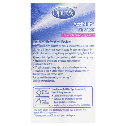 Optrex ActiMist Dry Eye Spray - 10mL-Auzzi Store