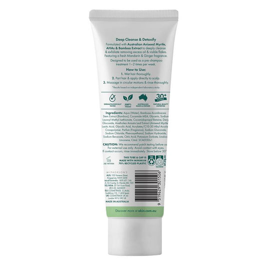 A'kin Deep Clean Scalp Scrub 150ml - Detoxify & Balance Scalp – view 2 - Auzzistore