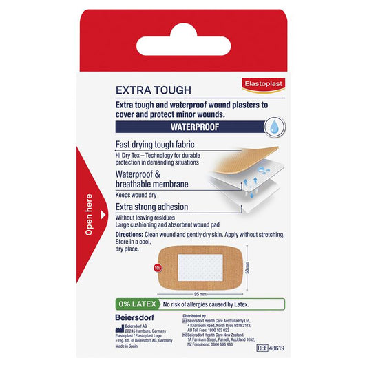 Elastoplast Heavy Fabric Waterproof XL 10 Strips-Auzzi Store