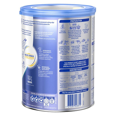 Nestle NAN COMFORT 3 Toddler Milk Drink Powder - 800g (1 Year+)