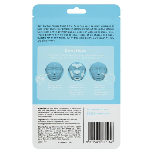 Skin Control Pimple Patch Full Face - 5 Patches – view 2
