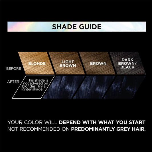 L'Oreal Paris Preference Vivids Permanent Hair Colour 1.102 Le Marais (Blue Black) – view 2