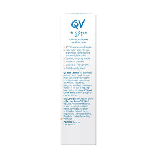 QV Hand Cream SPF 15 50g - Nourishing Protection-Auzzi Store