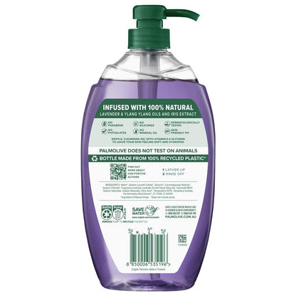 Palmolive Naturals Anti-Stress Body Wash 1L – Vegan, Paraben-Free