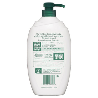 Palmolive Naturals Sensitive Body Wash 1L, Paraben-Free & pH Balanced