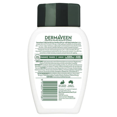 Dermaveen Sensitive Sun SPF 50+ Moisturising Face & Body Cream 250g
