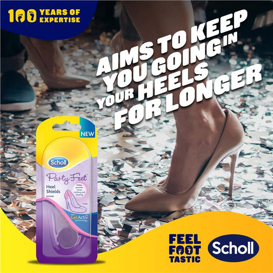 Scholl Party Feet Gel Heel Shields - 1 Pair-Auzzi Store