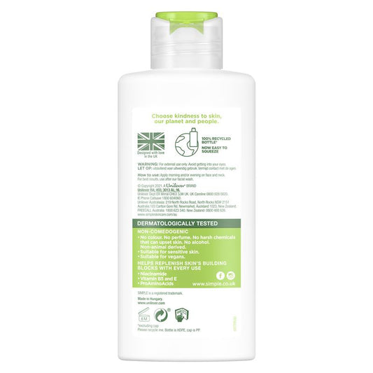 Simple Kind To Skin Rich Moisturiser 125ml - Replenishing Hydration-Auzzi Store
